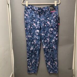 Gap Women’s High Compression Blue Printed Legging Size Large